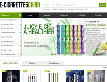 Tablet Screenshot of e-cigaretteschina.com